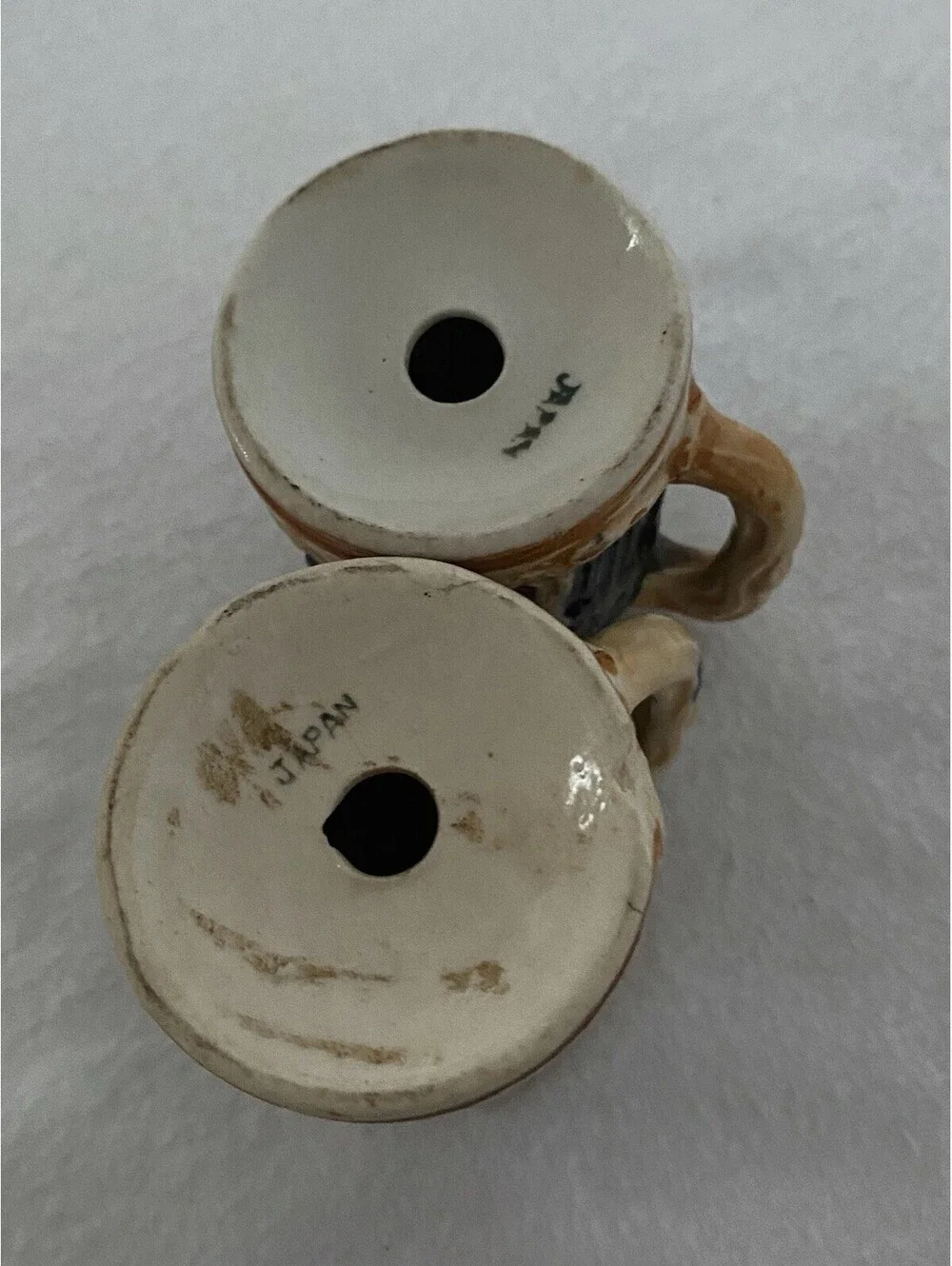 Vintage Great Smoky Mountains National Park Beer Stein Mug Salt & Pepper Shakers
